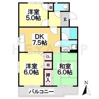愛知県名古屋市南区元桜田町4(マンション)の賃貸物件の間取り