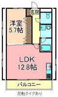 東京都足立区東伊興2(マンション)の賃貸物件の間取り