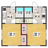 物件の間取り画像
