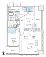 物件の間取り画像