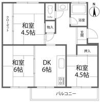 物件の間取り画像