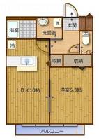 物件の間取り画像