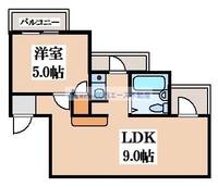 アメニティー大東四番館の間取り