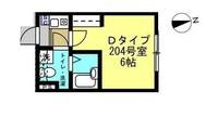 東京都練馬区貫井2(アパート)の賃貸物件の間取り