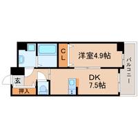 ブランTAT尼崎七松町Iの間取り