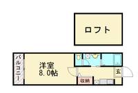 ベルメゾン和白の間取り
