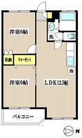 物件の間取り画像