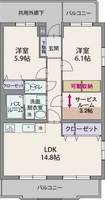 物件の間取り画像