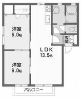 メゾン北野 A・B棟の間取り