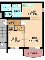 物件の間取り画像