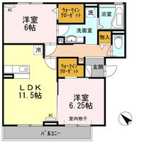 物件の間取り画像