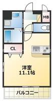 CHELSEA MANOR新屋敷の間取り