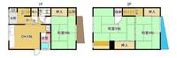 大阪府羽曳野市野々上1(一戸建)の賃貸物件の間取り