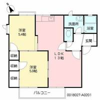 クレール新春日A棟の間取り