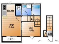 物件の間取り画像