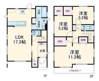 物件の間取り画像