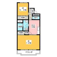 ルミエール若森 IIの間取り