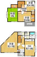 物件の間取り画像