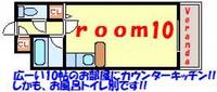 広島県広島市西区新庄町(マンション)の賃貸物件の間取り