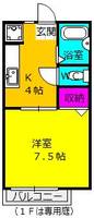 物件の間取り画像