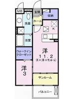 物件の間取り画像
