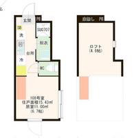 東京都板橋区前野町4(アパート)の賃貸物件の間取り