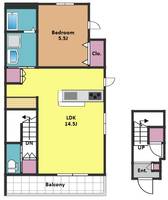 ウィステリア・ノースの間取り