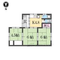 滋賀県長浜市列見町(一戸建)の賃貸物件の間取り