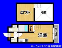 福岡県福岡市西区内浜2(マンション)の賃貸物件の間取り