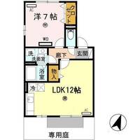 リプルス浜の宮II B棟の間取り