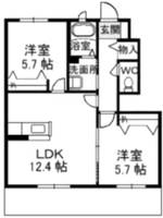 物件の間取り画像