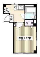 シャンテ本蓮沼の間取り