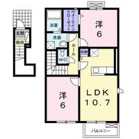 ルース・デラ・プレッソ Iの間取り