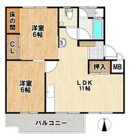 物件の間取り画像
