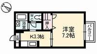 ラ・コンペール B棟の間取り