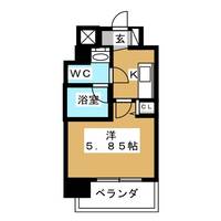 東京都大田区大森北1(マンション)の賃貸物件の間取り