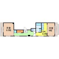 愛知県名古屋市中区大須1(マンション)の賃貸物件の間取り