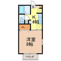 フレグランス西友 Cの間取り