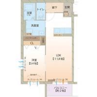 ハートフル ブリーゼの間取り