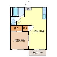 Cerezo(セレッソ) C棟の間取り