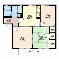 物件の間取り画像