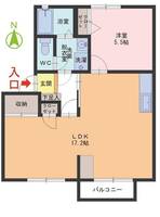 物件の間取り画像