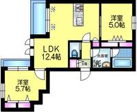 物件の間取り画像