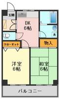 東京都江戸川区東小岩1(マンション)の賃貸物件の間取り