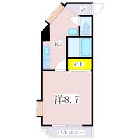 鹿児島県鹿児島市谷山中央2(マンション)の賃貸物件の間取り