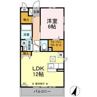 神奈川県藤沢市石川(アパート)の賃貸物件の間取り