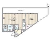 エルファーロ笹塚IIIの間取り