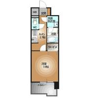 栃木県宇都宮市東宿郷3(マンション)の賃貸物件の間取り