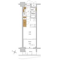 東京都北区東十条3(マンション)の賃貸物件の間取り