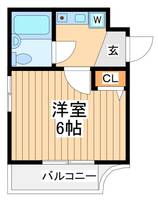 セルシオン相模原1の間取り